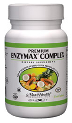 Maxi Health Kosher Premium Enzymax Complex 60 Maxicaps